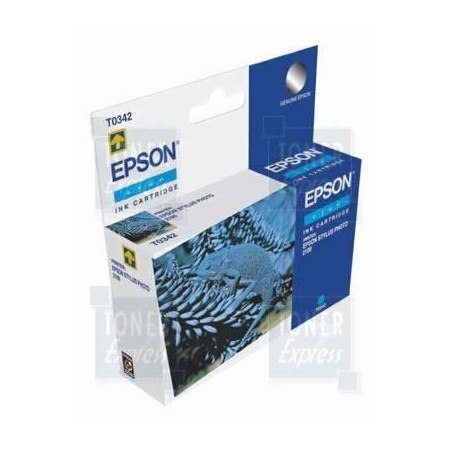 Cartouche Encre Cyan EPSON (T0342), Toner Express : achat en ligne de Cartouche Encre Cyan EPSON (T0342) pour imprimante