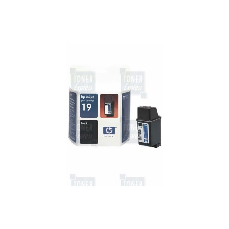 Cartouche Encre Noire HP N°19 (C6628AE), Toner Express : achat en ligne de Cartouche Encre Noire HP N°19 (C6628AE) pour impriman