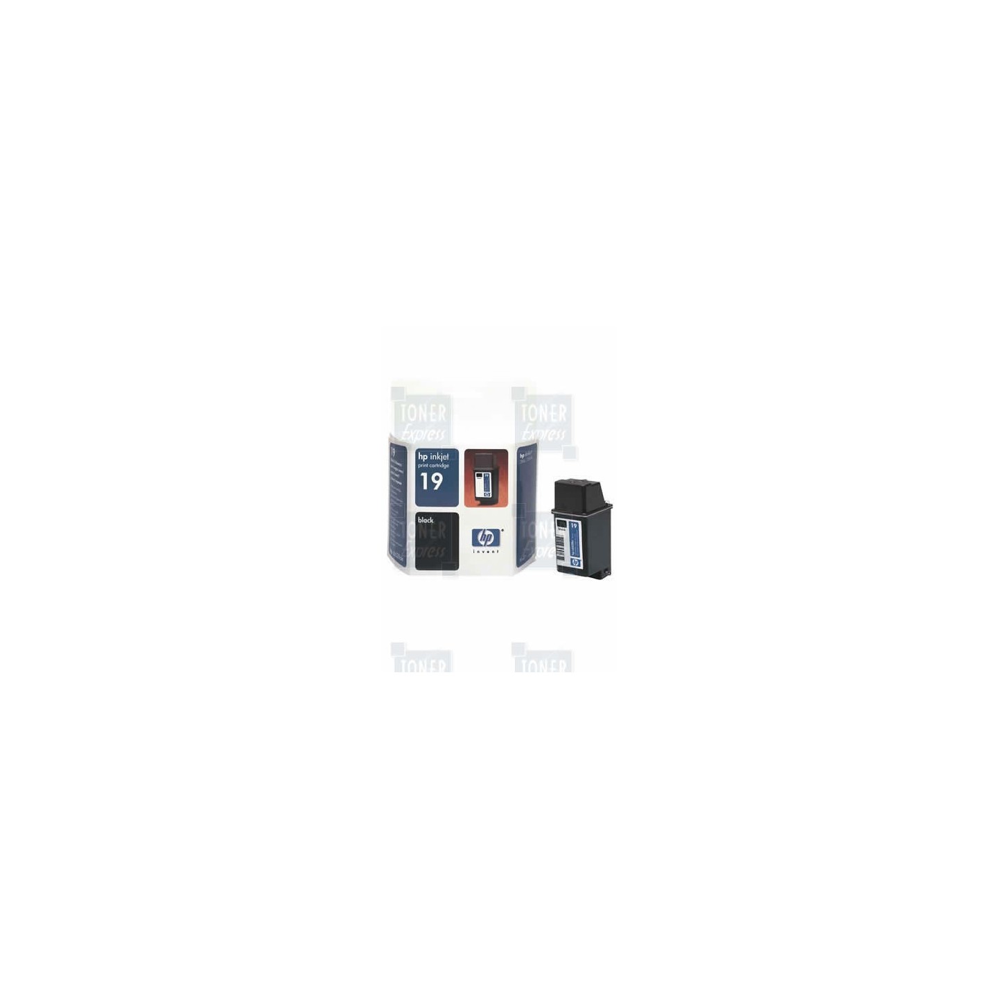 Cartouche Encre Noire HP N°19 (C6628AE), Toner Express : achat en ligne de Cartouche Encre Noire HP N°19 (C6628AE) pour impriman