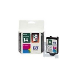 Cartouche Encre 3 Couleurs HP N°14 (C5010AE), Toner Express : achat en ligne de Cartouche Encre 3 Couleurs HP N°14 (C5010AE) pou