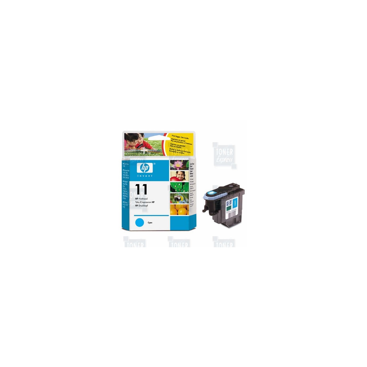 Tête d impression Cyan HP pour Business Inkjet 1100 .. (N°11), Toner Express : achat en ligne de Tête d impression Cyan HP pour 