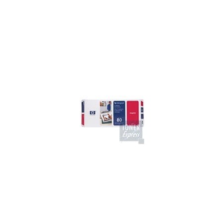 Tête d impression Magenta + Kit Nettoyage HP pour Designjet 1050c ... (N°80), Toner Express : achat en ligne de Tête d impressio