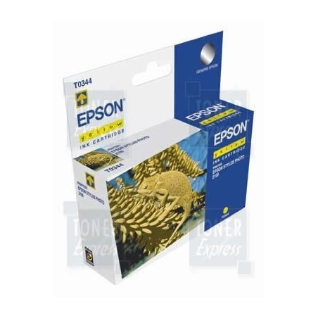 Cartouche Encre Jaune EPSON (T0344), Toner Express : achat en ligne de Cartouche Encre Jaune EPSON (T0344) pour imprimante