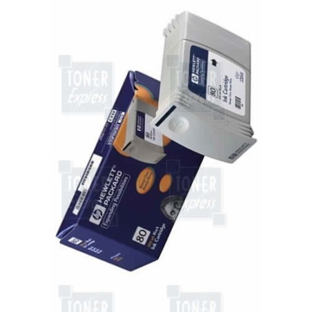 Réservoir Encre Noire HP pour Designjet 1050c ... (N°80), Toner Express : achat en ligne de Réservoir Encre Noire HP pour Design