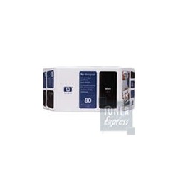 Value Pack Tête et Encre Noire + Kit Nettoyage HP N°80 (C4890A), Toner Express : achat en ligne de Value Pack Tête et Encre Noir