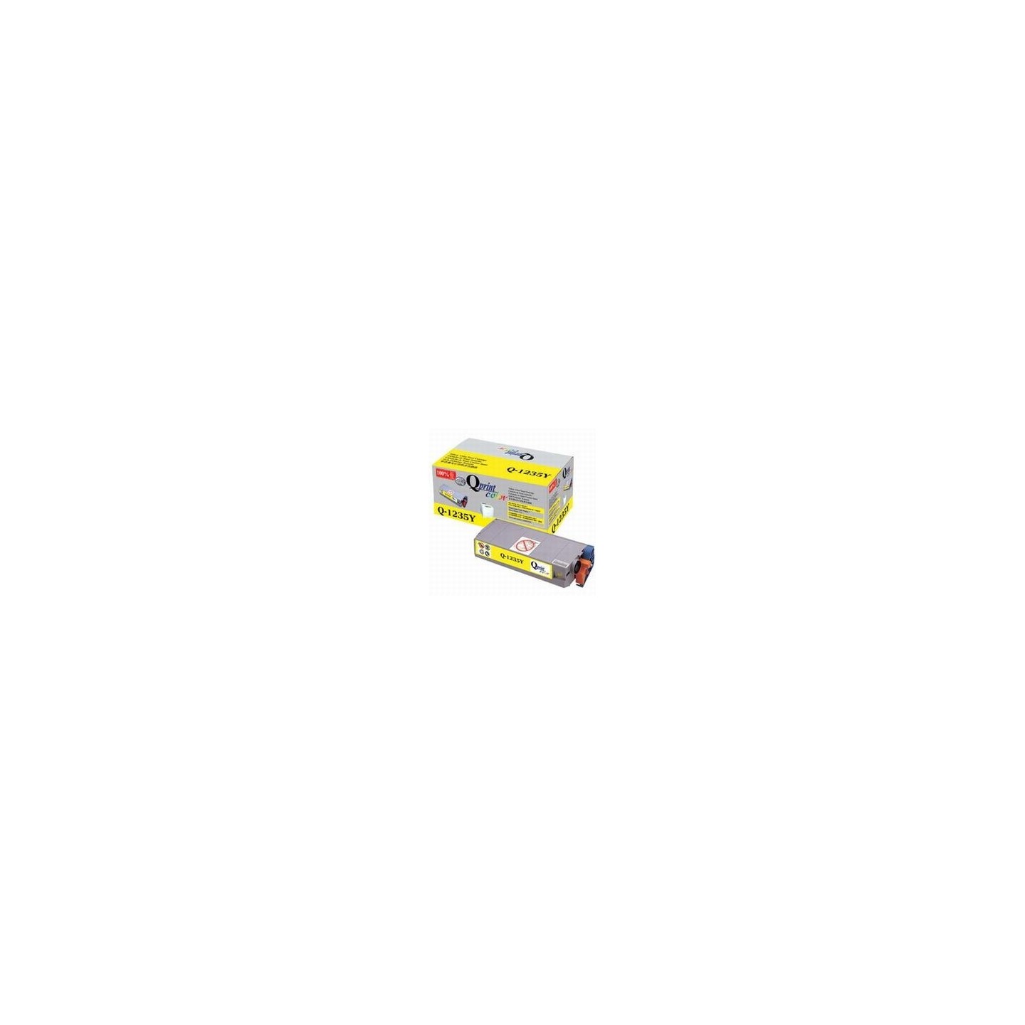 Toner jaune haute capacité Xerox pour imprimante Xerox Phaser 1235, Toner Express : achat en ligne de Toner jaune haute capacité