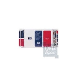 Value Pack Tête et Encre Magenta + Kit Nettoyage HP N°80 (C4892A), Toner Express : achat en ligne de Value Pack Tête et Encre Ma