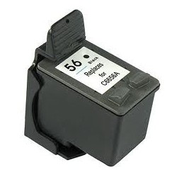 Cartouche noire générique pour HP Deskjet 450/5550 Photosmart...(N°56), Toner Express : achat en ligne de Cartouche noire généri