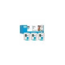 Multipack 3 cartouches Encre Cyan HP (n° 85), Toner Express : achat en ligne de Multipack 3 cartouches Encre Cyan HP (n° 85) pou