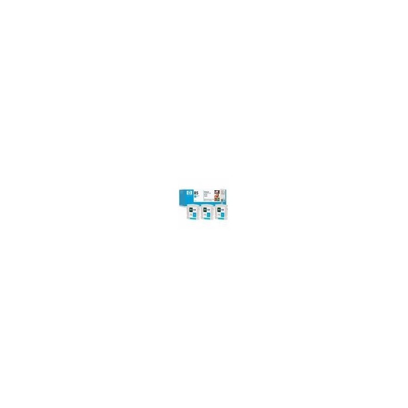 Multipack 3 cartouches Encre Cyan HP (n° 85), Toner Express : achat en ligne de Multipack 3 cartouches Encre Cyan HP (n° 85) pou