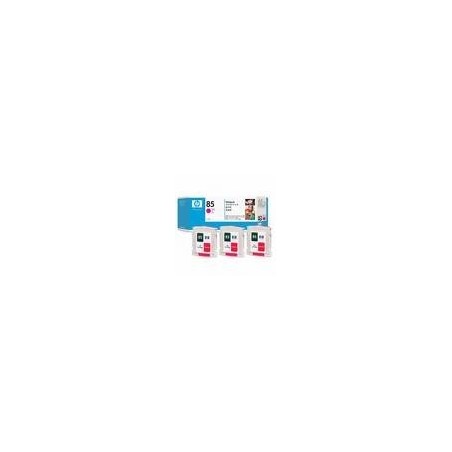Multipack 3 cartouches Encre Magenta HP (n° 85), Toner Express : achat en ligne de Multipack 3 cartouches Encre Magenta HP (n° 8