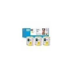Multipack 3 cartouches Encre Jaune HP (n° 85), Toner Express : achat en ligne de Multipack 3 cartouches Encre Jaune HP (n° 85) p