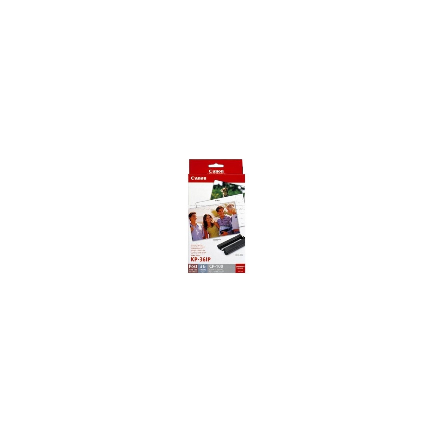 Encre + papier Canon KP-36IP pour Selphy CP100 / 200 / 300 / 720 / 730, Toner Express : achat en ligne de Encre + papier Canon K