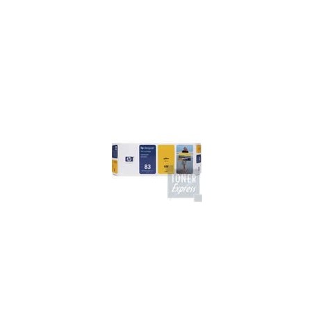 Réservoir Encre Jaune UV HP pour Designjet 5000 ...  (N°83), Toner Express : achat en ligne de Réservoir Encre Jaune UV HP pour 
