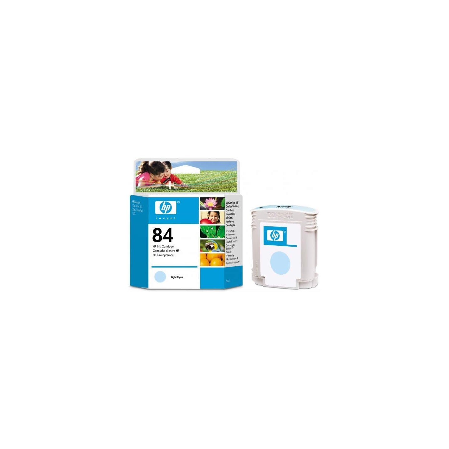 Cartouche light cyan HP pour Designjet 30 ...  (n° 84), Toner Express : achat en ligne de Cartouche light cyan HP pour Designjet
