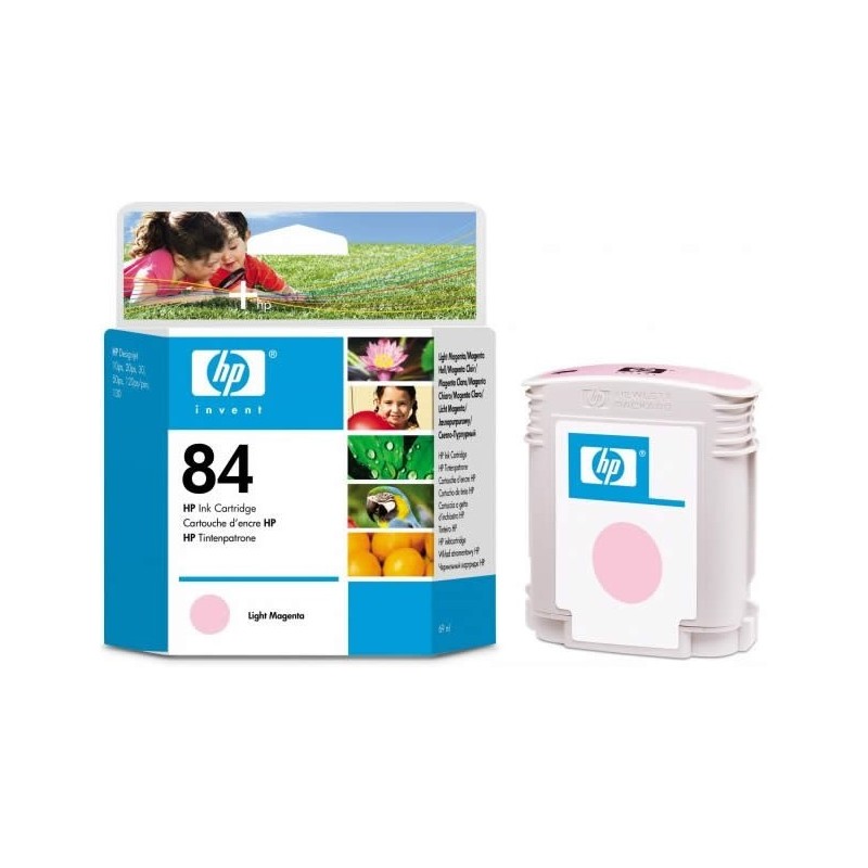 Cartouche light magenta HP pour Designjet 30 (n° 84), Toner Express : achat en ligne de Cartouche light magenta HP pour Designje