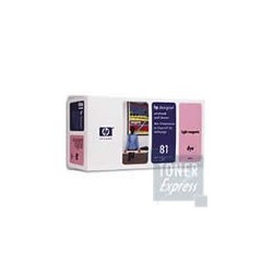 Value Pack teinté (Tête + Encre Magenta Clair) HP N°81 (C4995), Toner Express : achat en ligne de Value Pack teinté (Tête + Encr