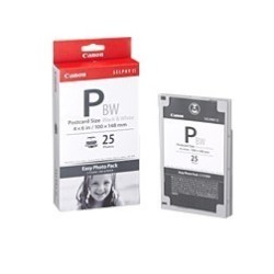 Easy pack photo 25 feuilles 10*15 pour Canon Selphy ES1 (E-P25BW), Toner Express : achat en ligne de Easy pack photo 25 feuilles