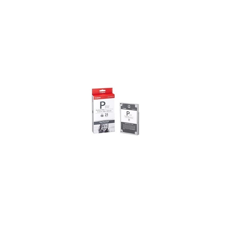 Easy pack photo 25 feuilles 10*15 pour Canon Selphy ES1 (E-P25BW), Toner Express : achat en ligne de Easy pack photo 25 feuilles