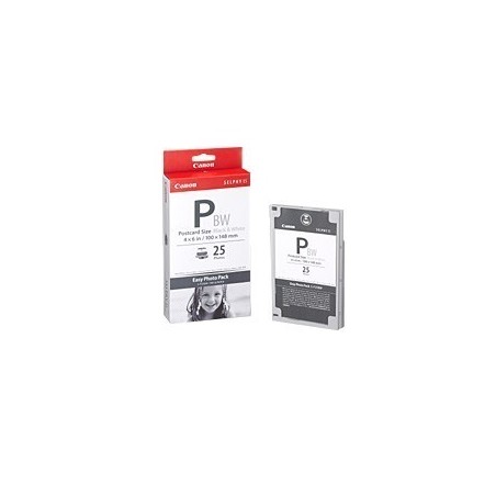 Easy pack photo 25 feuilles 10*15 pour Canon Selphy ES1 (E-P25BW), Toner Express : achat en ligne de Easy pack photo 25 feuilles