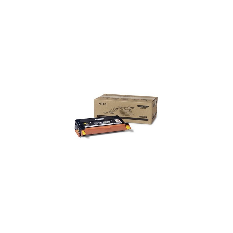 Toner jaune Xerox capacité standard pour Phaser 6180 / 6180N..., Toner Express : achat en ligne de Toner jaune Xerox capacité st