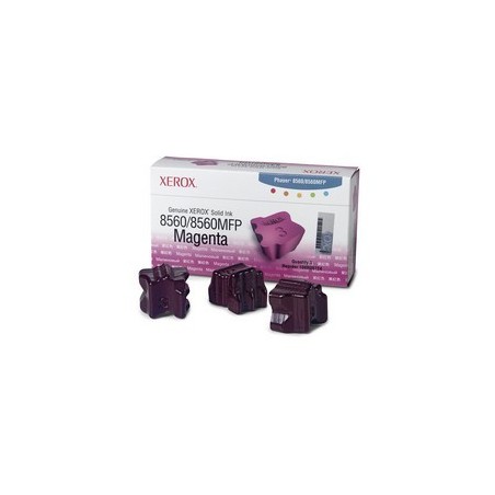 3 x Encre solide magenta Xerox pour Phaser 8560 / 8560mfp, Toner Express : achat en ligne de 3 x Encre solide magenta Xerox pour