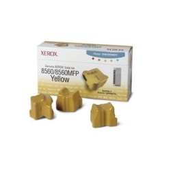3 x Encre solide jaune Xerox pour Phaser 8560 / 8560mfp, Toner Express : achat en ligne de 3 x Encre solide jaune Xerox pour Pha