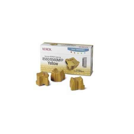 3 x Encre solide jaune Xerox pour Phaser 8560 / 8560mfp, Toner Express : achat en ligne de 3 x Encre solide jaune Xerox pour Pha