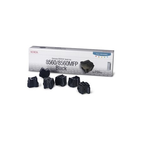 6 x Encre solide black Xerox pour Phaser 8560 / 8560mfp, Toner Express : achat en ligne de 6 x Encre solide black Xerox pour Pha