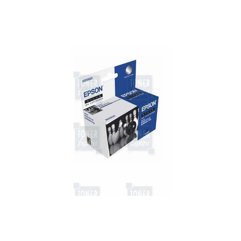Cartouche Encre Noire EPSON (S020025), Toner Express : achat en ligne de Cartouche Encre Noire EPSON (S020025) pour imprimante