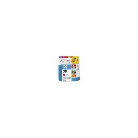 Cartouche d'encre vivera magenta HP pour Photosmart Pro B9180... (N°38), Toner Express : achat en ligne de Cartouche d'encre viv