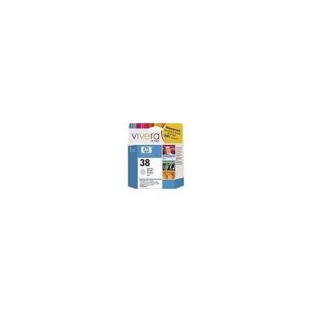 Encre vivera grise claire HP pour Photosmart Pro B9180... (N°38), Toner Express : achat en ligne de Encre vivera grise claire HP