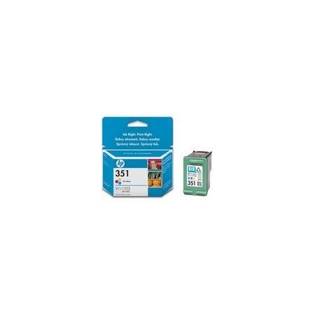 Cartouche d'encre couleur HP pour Officejet J5780 (N°351 / N°141), Toner Express : achat en ligne de Cartouche d'encre couleur H