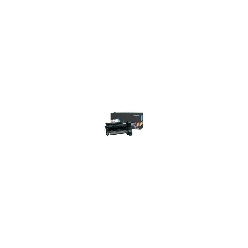 Toner cyan haute capacité Lexmark pour C770 / C772, Toner Express : achat en ligne de Toner cyan haute capacité Lexmark pour C77