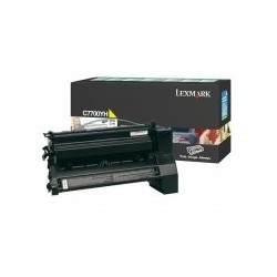 Toner jaune haute capacité Lexmark pour C770 / C772, Toner Express : achat en ligne de Toner jaune haute capacité Lexmark pour C