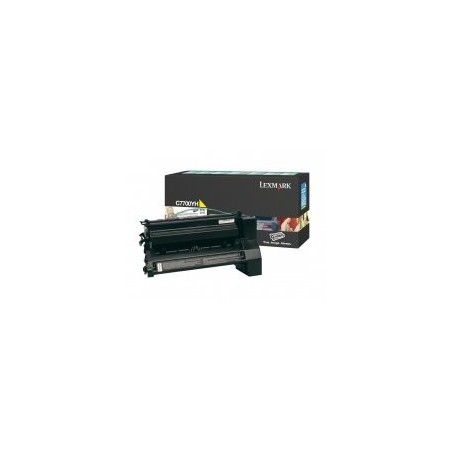 Toner jaune haute capacité Lexmark pour C770 / C772, Toner Express : achat en ligne de Toner jaune haute capacité Lexmark pour C