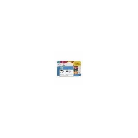 Cartouche noir photo HP pour Designjet Z2100 / Z3100 (N°70), Toner Express : achat en ligne de Cartouche noir photo HP pour Des