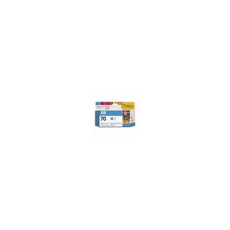 Cartouche cyan HP pour Designjet Z2100 / Z3100 (N°70), Toner Express : achat en ligne de Cartouche cyan HP pour Designjet Z2100