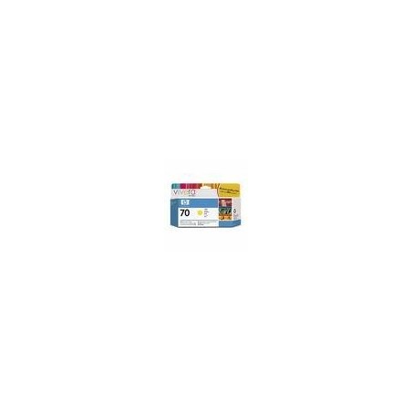 Cartouche jaune HP pour Designjet Z2100 / Z3100 (N°70), Toner Express : achat en ligne de Cartouche jaune HP pour Designjet Z21
