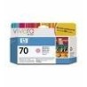 Cartouche magenta clair HP pour Designjet Z2100 / Z3100 (N°70), Toner Express : achat en ligne de Cartouche magenta clair HP po