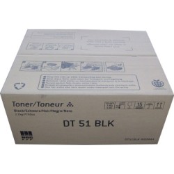 Toner noir Ricoh pour NRJ P7325/7325N/7527/7527N (DT51BLK), Toner Express : achat en ligne de Toner noir Ricoh pour NRJ P7325/73