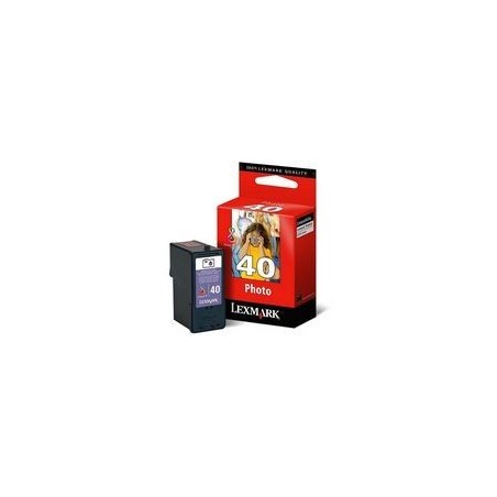 Cartouche photo noir Lexmark pour X6570 / X9350 (N°40), Toner Express : achat en ligne de Cartouche photo noir Lexmark pour X657