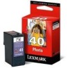 Cartouche photo noir Lexmark pour X6570 / X9350 (N°40), Toner Express : achat en ligne de Cartouche photo noir Lexmark pour X657