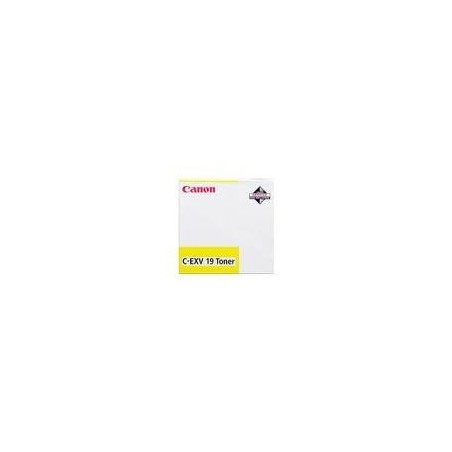 Toner jaune Canon pour IMAGEPRESS C1 (C-EXV19), Toner Express : achat en ligne de Toner jaune Canon pour IMAGEPRESS C1 (C-EXV19)