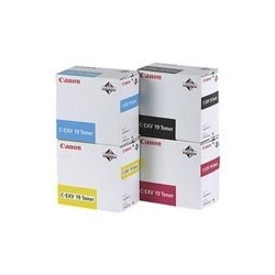 Pack de 4 Toners Canon pour IMAGEPRESS C1 (C-EXV19), Toner Express : achat en ligne de Pack de 4 Toners Canon pour IMAGEPRESS C1