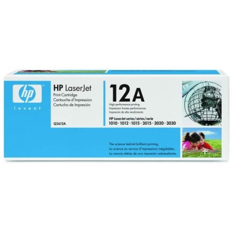 Toner noir HP pour LaserJet 1010/1015/1020/3015... (12A), Toner Express : achat en ligne de Toner noir HP pour LaserJet 1010/101