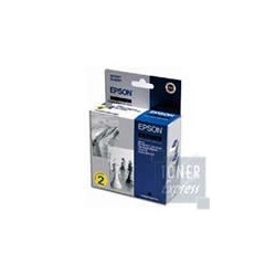 Double Pack Cartouche Encre Noire EPSON (2xC13T051140), Toner Express : achat en ligne de Double Pack Cartouche Encre Noire EPSO