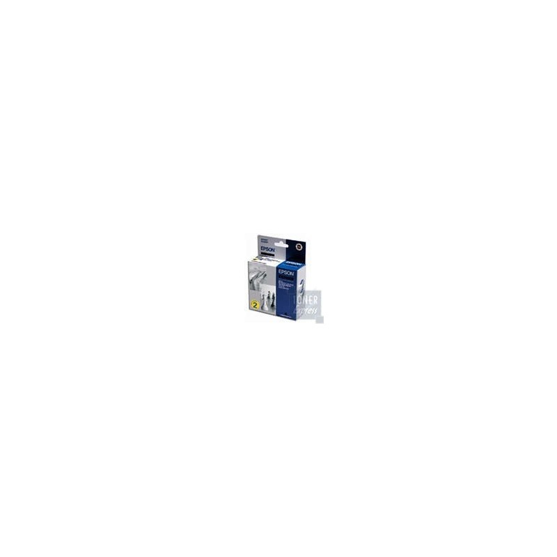 Double Pack Cartouche Encre Noire EPSON (2xC13T051140), Toner Express : achat en ligne de Double Pack Cartouche Encre Noire EPSO