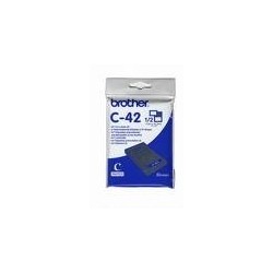 30 feuilles de papier autocollant A7 prédécoupé en 2 Brother pour MW-140BT / MW-260..., Toner Express : achat en ligne de 30 feu