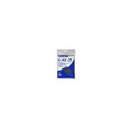 30 feuilles de papier autocollant A7 prédécoupé en 2 Brother pour MW-140BT / MW-260..., Toner Express : achat en ligne de 30 feu